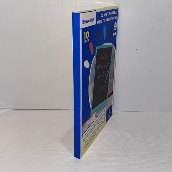 Bravokids 10 Inch LCD Writing Tablet Doodle Board Drawing Tablet In Pink - Picture 8 of 10